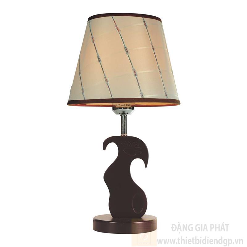 Đèn ngủ trang trí, đồng cao cấp Ø220*H500, Dimer E27*1 lamp